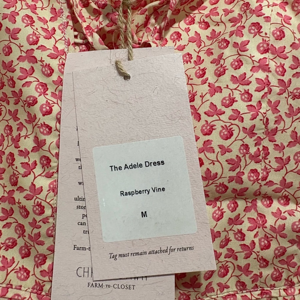 NWT Adele Raspberry Vine Sz M - Picture 7 of 8